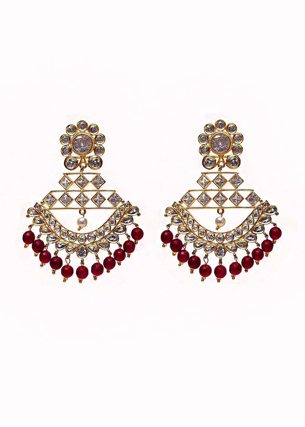 Traditional Chandbali Earrings - Navam Collections