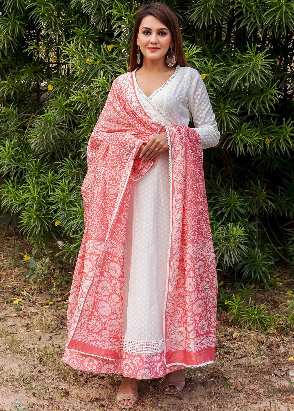Designer Slub Cotton Fully Stitched HalfSleeve Anarklai Kurti for Women   Girls
