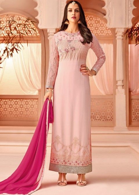 Buy Pink Designer Pakistani Salwar Kameez In USA, UK, Canada, Australia,  Newzeland online