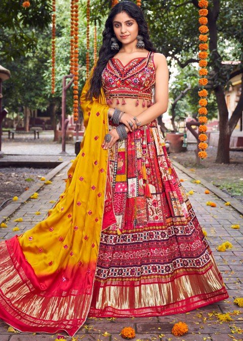 Buy Yellow Lehenga With Blouse And Dupatta Online for Women by DADDY'S  PRINCESS BY PRIYANKA JAIN - 3951201