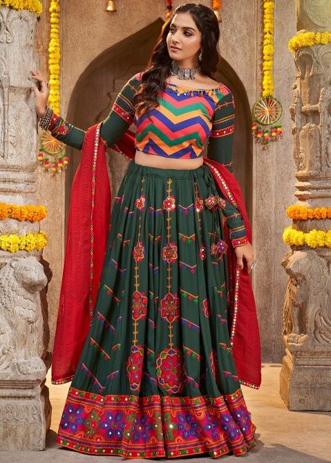 Navratri Collection Lehenga Choli Specially Designer Patola Silk Beautiful  Combination Traditional Lehenga / Chaniya Choli for Women - Etsy