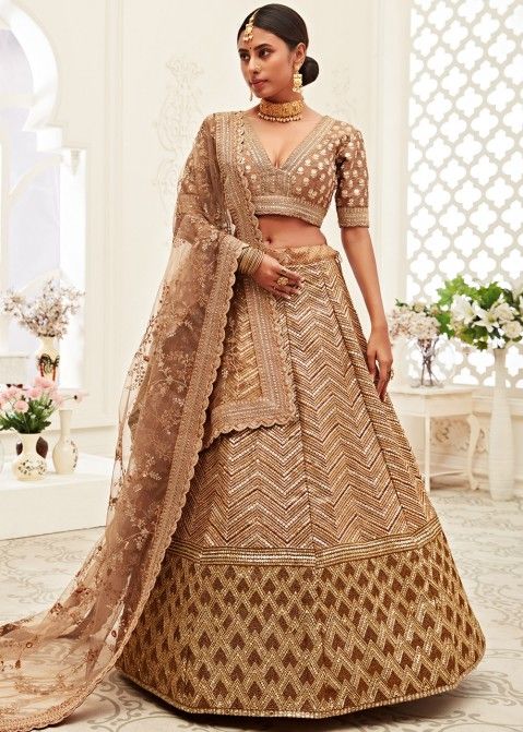 Short Frock Bridal Lehenga Online for Indian Bridal Wear – Nameera by Farooq