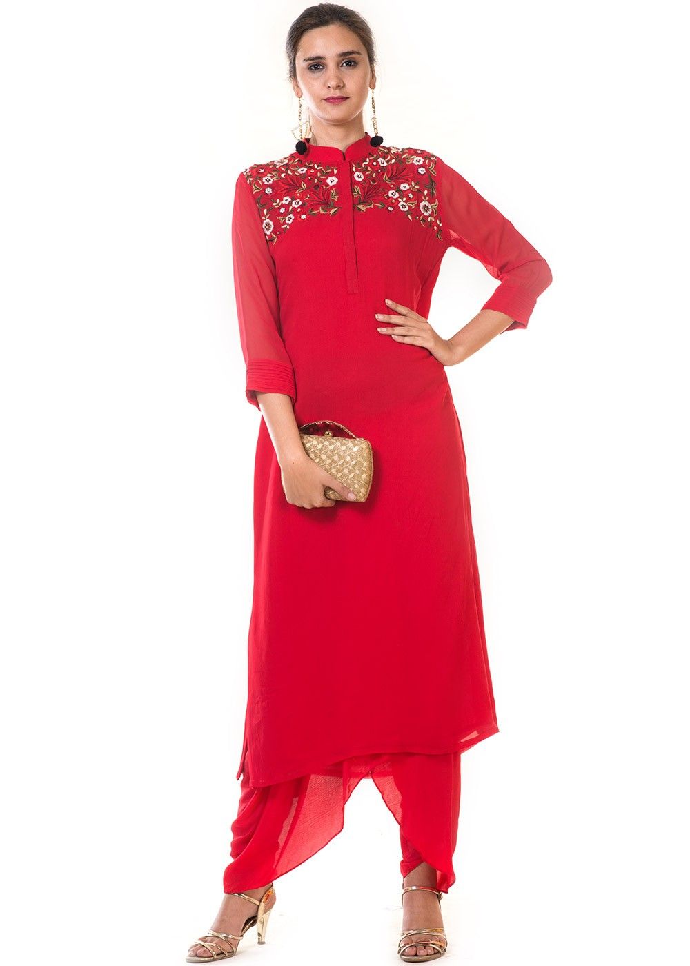 Long Straight Kurti With Cigarette Pants at Rs 450 | Straight Cut Printed  Salwar Suit in New Delhi | ID: 22658412591