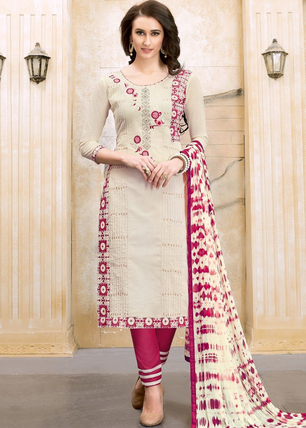 embroidery salwar suit
