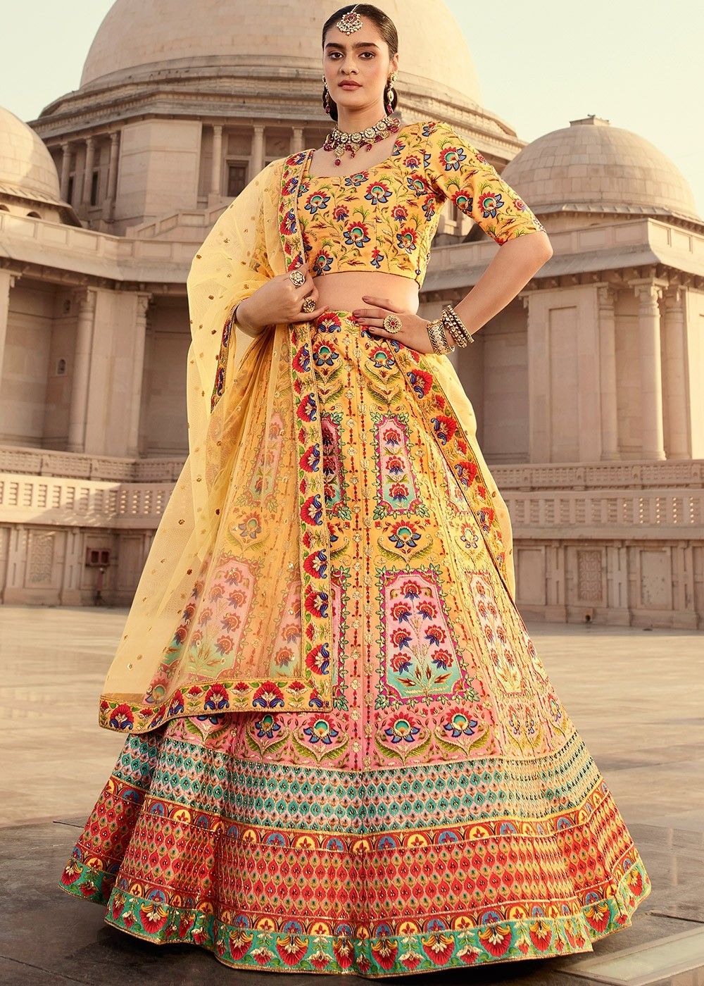 Beautiful lehenga choli | Stylish dresses, Indian designer outfits, Indian  bridal outfits