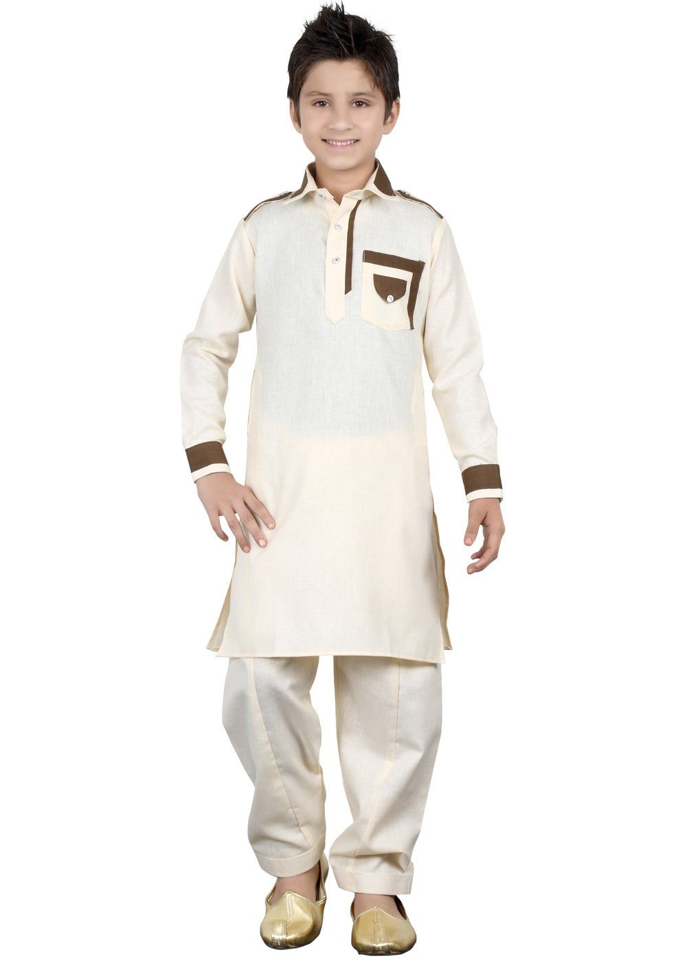 Buy HRR Boys Pathani Suit (Kurta + Pyjamas) (18-24 months) at Amazon.in-vietvuevent.vn