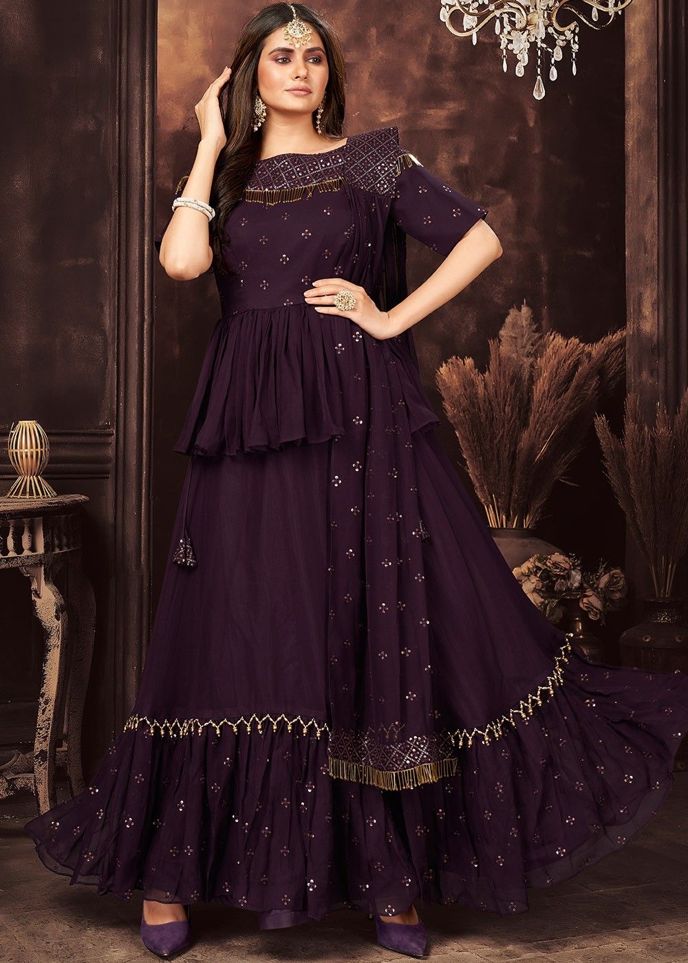 Look Spectacular for Your Next Occasion or Wedding Function in 2022 with  These 12 Stunning Lehenga with Kurtis.