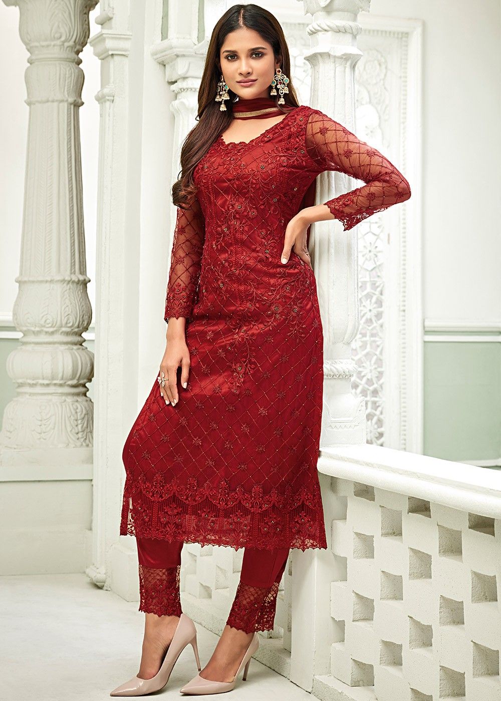 Straight Suit for Women - buy Straight Suit from Salwar Kameez in  collection online