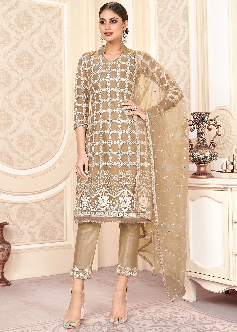 Indian Trouser Suits For Weddings | Maharani Designer Boutique