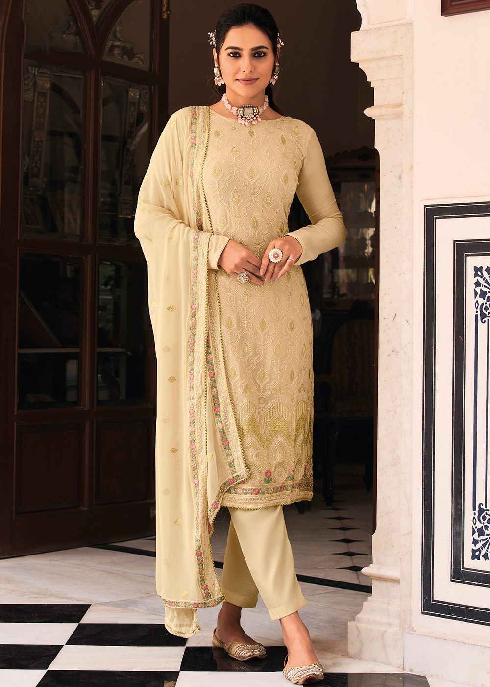 Pant Style Salwar Suit in Mumbai at best price by Sequins Kurti  Justdial