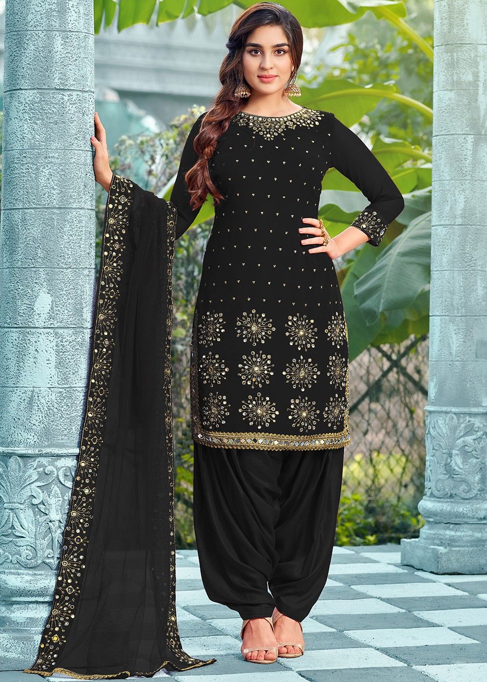 New Punjabi Suit Black | vlr.eng.br