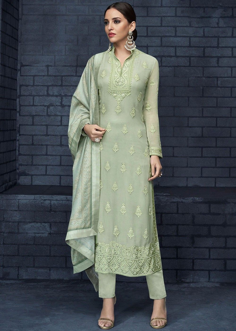 Ladies Trouser Suit Designs | Punjaban Designer Boutique