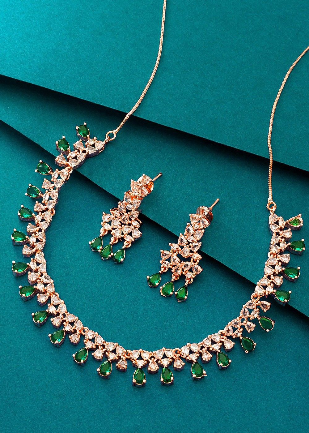 Sea Green Diamond Necklace / Statement Jewelry/ Statement - Etsy New Zealand