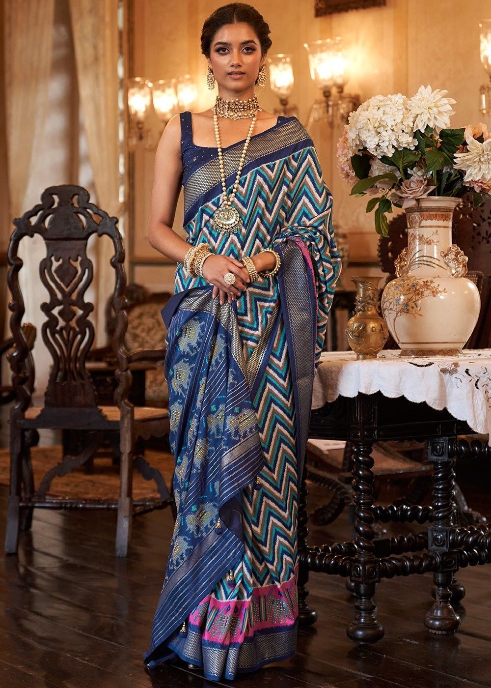 Top 185+ new pattern saree latest