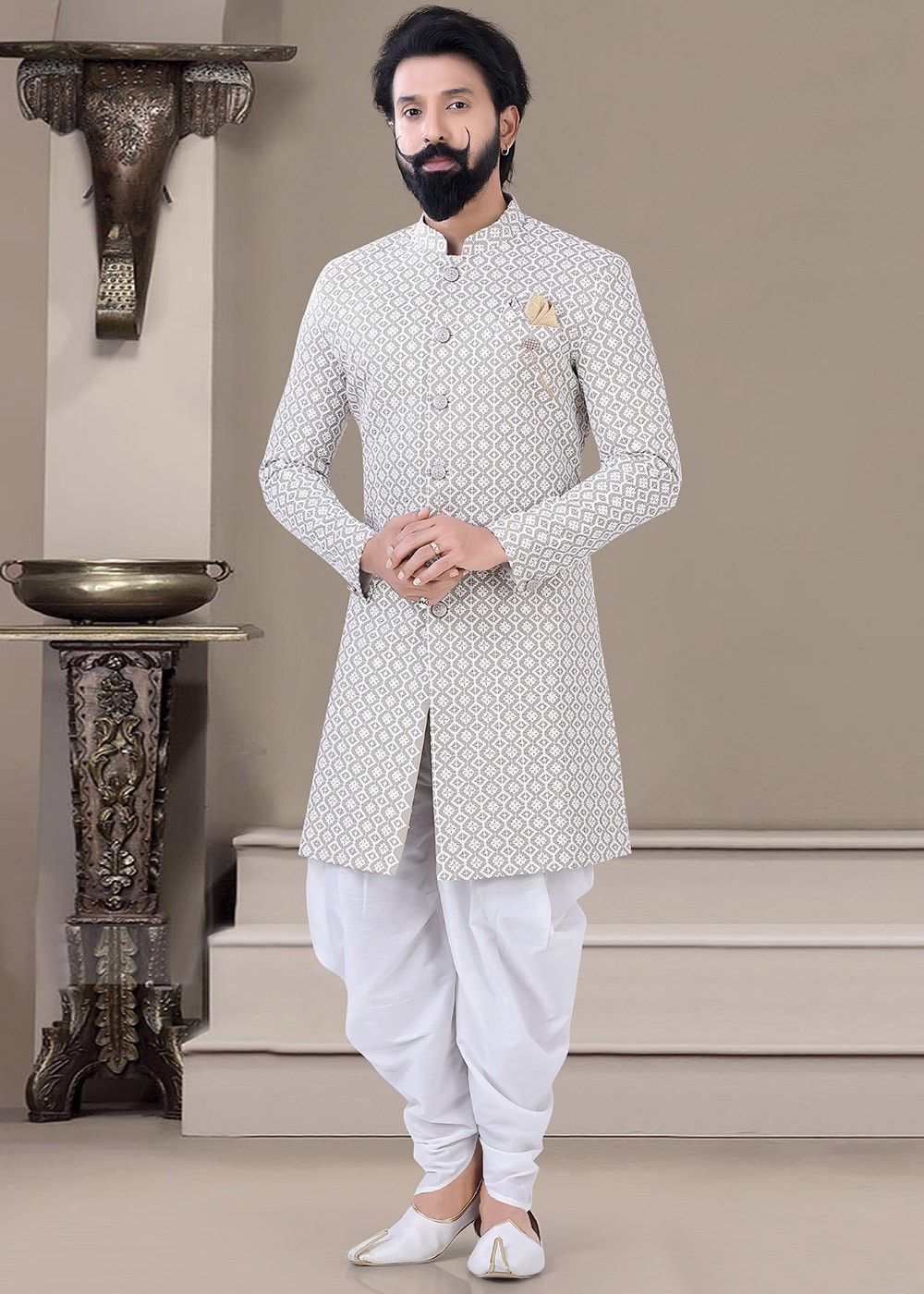 Indo-Western Wedding Dress For Men | Re Channel Fashions – Rechannel  Fashions