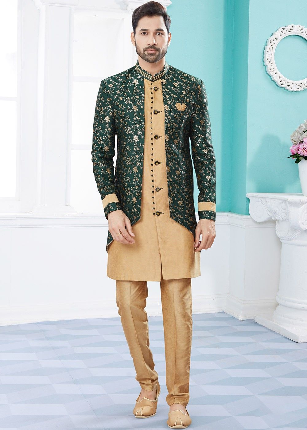 Latest Sherwani Designs 2023 that You Must Try - StyleGlow.com | Indian  groom wear, Groom dress men, Sherwani groom