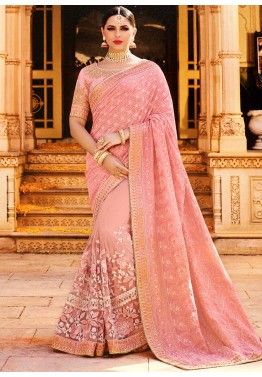 fancy sarees for wedding party