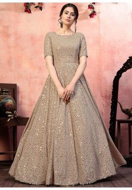 Indo Western Gown: Buy Stylish Long ...