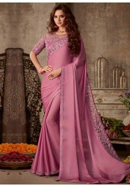 Designer Sari Cotton Silk Bollywood Indian Party Wear Kanjivaram Saree Blouse JS