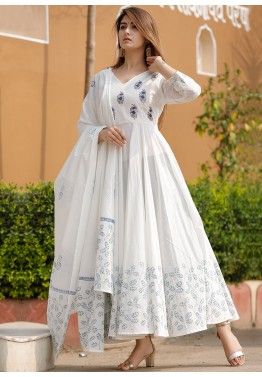 Womens Clothing Suits Skirt suits Trendyol Cotton White Embroidered Summer Set 