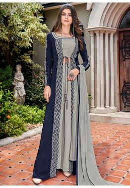 long suit gown style