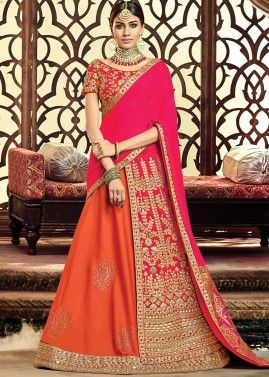 40 Elegant Half Saree Lehenga Designs For The South Indian Brides! | Lehenga  style saree, Half saree lehenga, Lehenga saree design