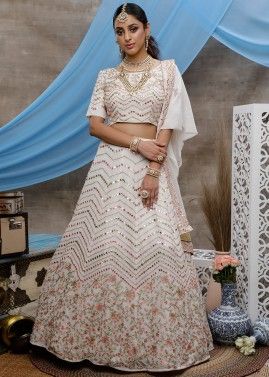 Discover more than 161 off white colour lehenga best