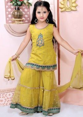 Indian Girls Dress | Pattu Frock for kids | Indian Kids Girl Dress | I –  Nihira