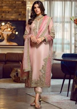 Buy Straight Pants Suits for Women Online in India | Libas