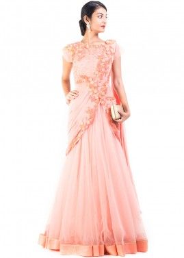 Indian Evening Gowns  Evening Gowns  Party Wear Gowns  DNF