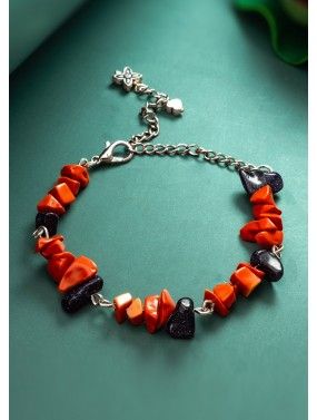 Orange Stone Bracelet