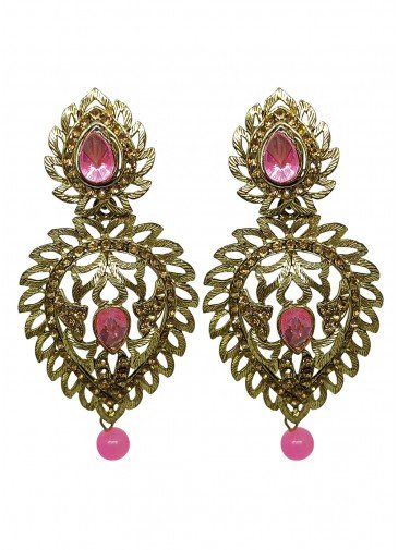 Buy Fancify Jhumka Earrings For Girls And Women Jewellery For Women Stone  Dark Pink Online at Best Prices in India  JioMart