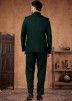 Green Plain Readymade Bandh gala Jodhpur Suit In Rayon