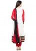 Readymade White Georgette Salwar Suit