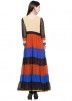 Readymade Multicolored Faux Georgette Tiered Tunic