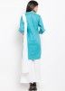 Blue Readymade Cotton Palazzo Suit