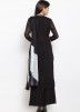 Black Readymade Georgette Palazzo Suit