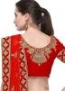Red Bridal Embroidered Lehenga Choli 
