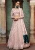 Peach Georgette Sequins Embellished Party wear Lehenga Choli Online USA