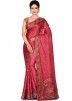 Red Embroidered Silk Sarees Online India