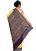 Yellow Pure Banarasi Silk Woven Saree