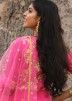 Readymade Pink Embroidered Palazzo Suit