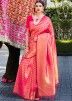 Pink Bridal Kanjivaram Saree Online