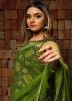 Green Hand Block Printed Readymade Palazzo Suit
