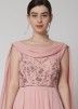 Readymade PinK Embroidered Anarkali Style Suit