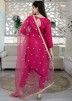 Readymade Pink Embroidered Pant Suit