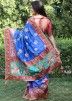 Blue Traditional Saree In Art Silk