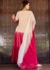 Cream And Red Gota Work Readymade Suit