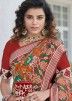 Multicolor Zari Woven Saree In Patola Silk