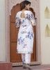 Readymade White Floral Pant Suit Set